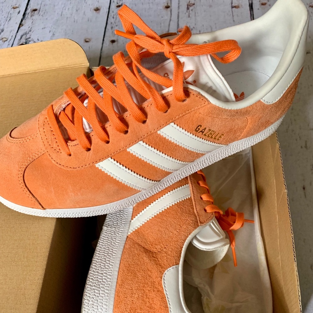 Women’s Coral Adidas Gazelle